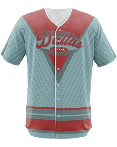 Camisa Jersey Texas Rangers Dallas Baseball Beisebol