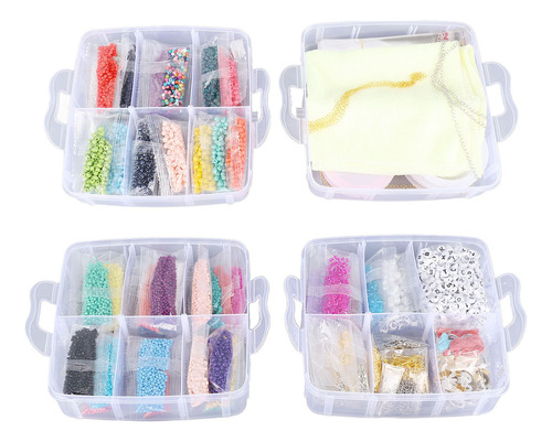 Kit Para Hacer Pulseras, 32291 Unidades, Abalorios Para Niña