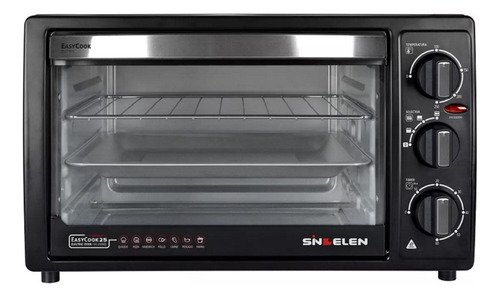 Horno Electrico Sindelen He-255ng 25lts Color Negro