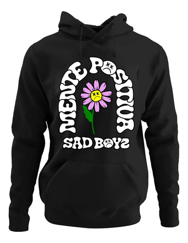 Hoodie Sudadera Mente Positiva Junior H Sad Boyz $ad Colores