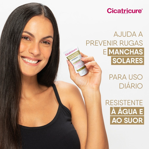Cicatricure Protetor Solar Fps50 Antissinais Matte - 40g