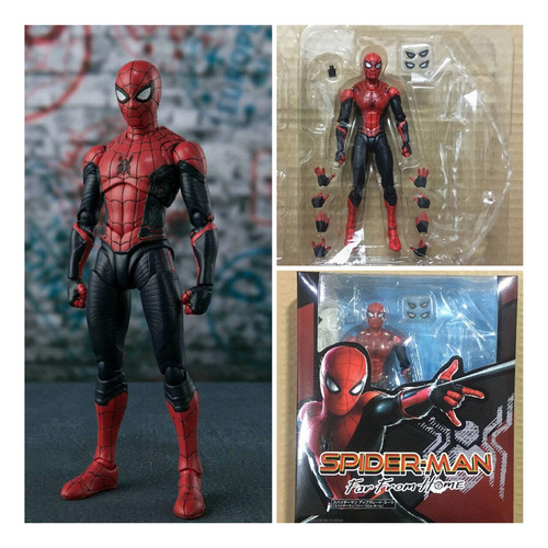 Juguete Coleccionable De Figuras De Acción De Spider-man Lej