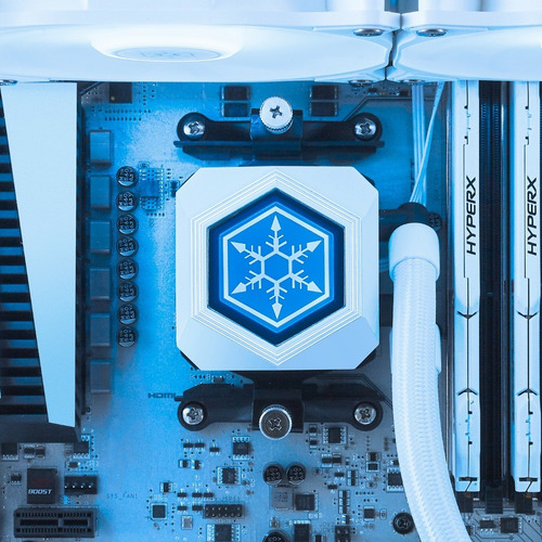 Imagen 7 de 10 de Cpu Watercooling Silverstone Pf240-argb-v2 240mm Blanco !
