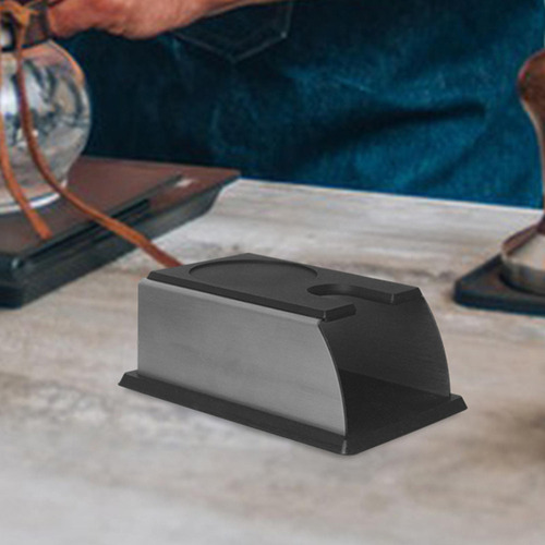 A Estação De Compactação De Café Expresso, Suporte Preto