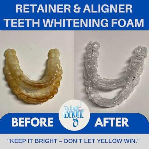 Limpiador De Retenedores Y Alineadores Foambright,