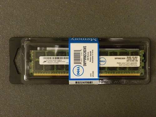 Memoria RAM 8GB 1 Dell SNPP9RN2C/8GWS