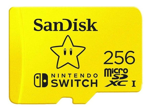 Microsd 256gb Sandisk Microsdxc Uhs-i Para Nintendo Switch