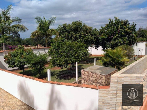 Chácara Com 3 Dormitórios À Venda, 1030 M² Por R$ 550.000,00 - Residencial Alvorada - Araçoiaba Da Serra/sp - Ch0011