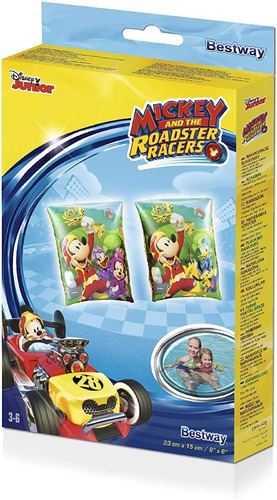 Imagen 2 de 5 de Flotadores De Brazos De Mickey Mouse Para Niños Piscina