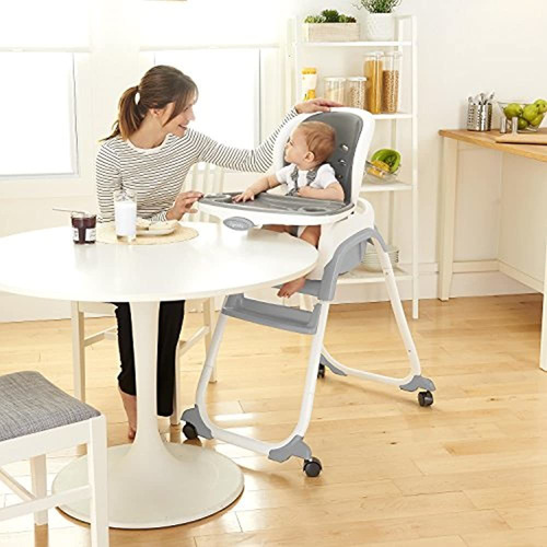 Imagen 2 de 2 de Silla Alta 3 En 1 De Smartclean Trío Elite - Pizarra - Silla