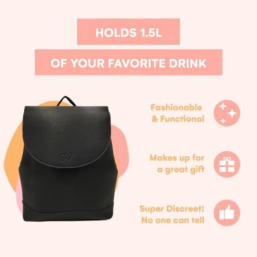 Mochila Portovino Tokyo, Moderna Mochila Para Vino Con Cierr