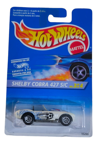 Hot Wheels Shelby Cobra 427 S/c Negro Rojo Hw Roadsters 2018