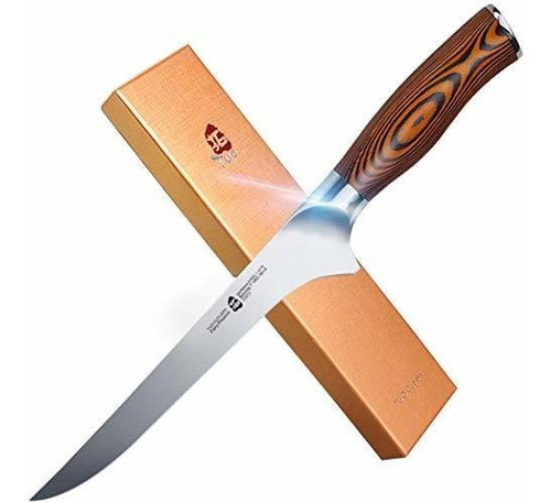Cuchillo Para Deshuesar De Acero Inoxidable Mango De Madera