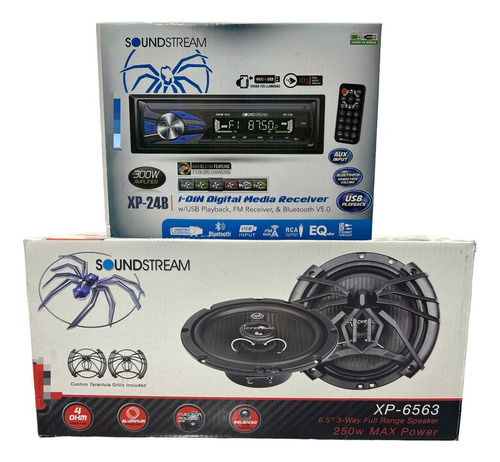 Estéreo Soundstream + 6.5 Para Puertas