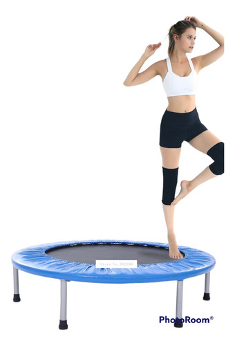 Trampolin Muscular Fmultiusos 40p Rojo Y Azul Doble Resorte 