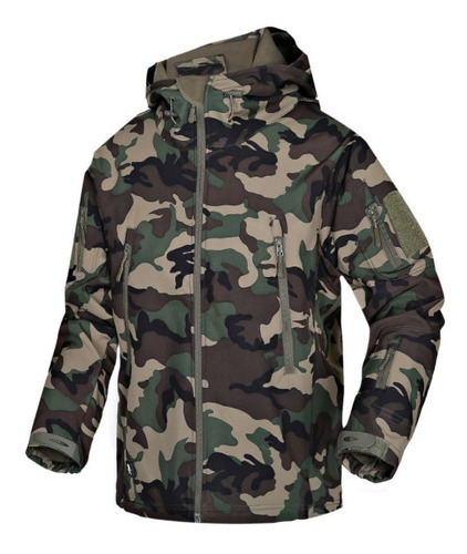 Chaqueta De Camuflaje Militar De Otoño E Invierno De Tad