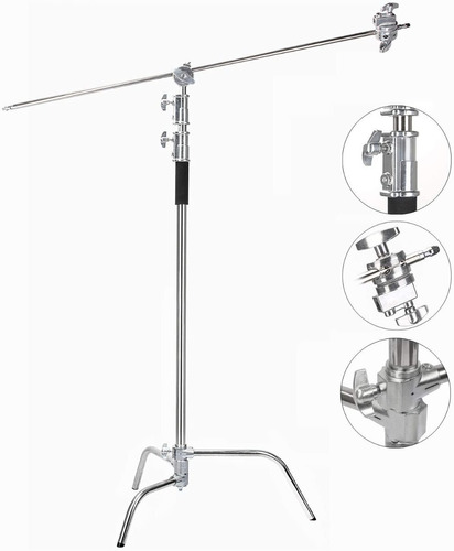 Base Stand Tipo C - Soporte Para Luces De Fotografia