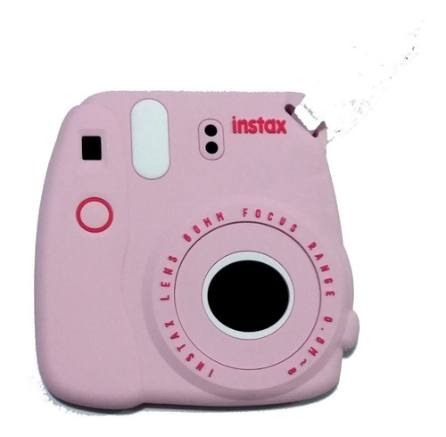 Fujifilm Instax Colgante P/valija Silicona Rosa