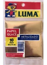 Comprar Papel Glace 10x10cm 10 Hojas Metalizado Comun O Fluo Glase