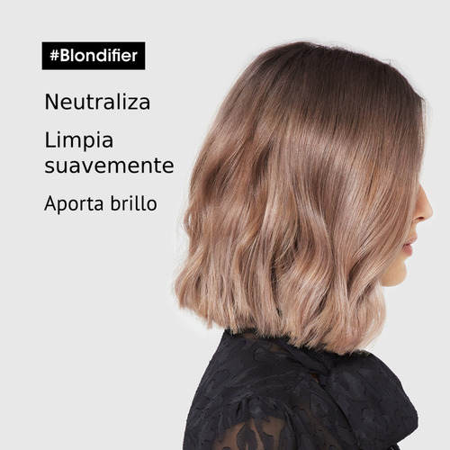 Imagen 2 de 5 de Shampoo Matizador Blondifiercool 500ml L'oréal Professionnel