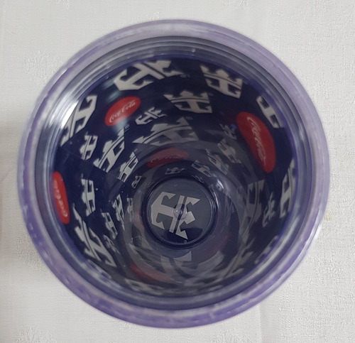Vaso Coca Cola Royal Caribbean Con Tapa De Coleccion G20 (Usado)
