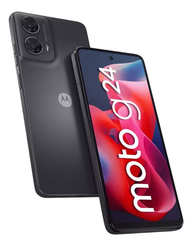 Telefono Celular Moto G24 256gb 4gb Dual Sim Gris Acero Gris Oscuro