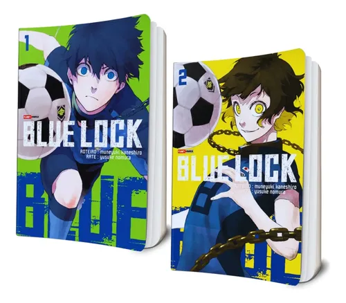 Yukiブルーロック セット Novo | (português) Nomura Yuusuke - 2 E 1 Vol. Kit Lock Blue Mangá 少年漫画