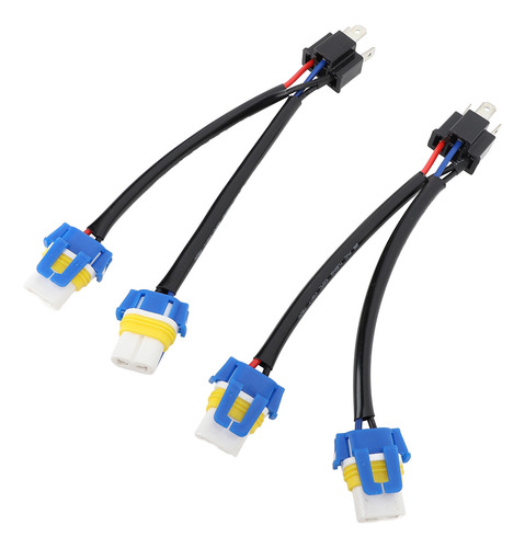 Adaptador Para Faros Delanteros H4 A 9005 9006, Cable De Con
