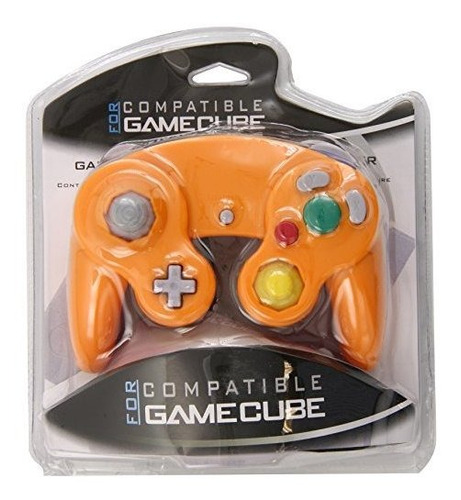 Controlador Genérico Orange Spice Controller Para Gamecube Y