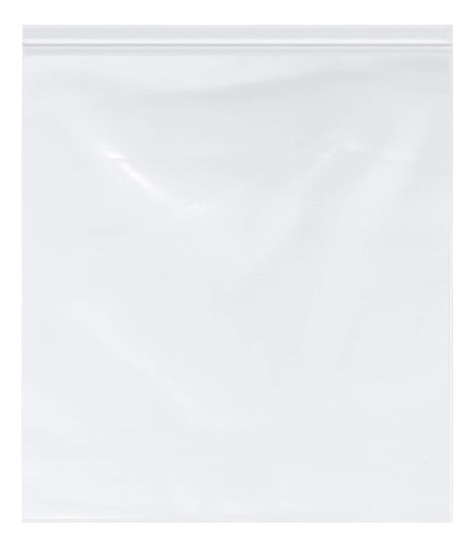 Plymor Heavy Duty Plastic Reclosable Zipper Bags, 4 Mil, 18 