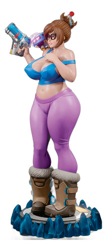 Mei Overwatch Nsfw Figura 3d De Resina