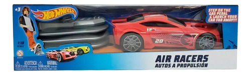 Hot Wheels Air Racers Auto A Propulsión Rojo Hw9992 E. Full