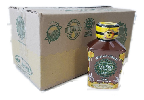 Miel De Abejas Caja X 12 Bon Miel 375 