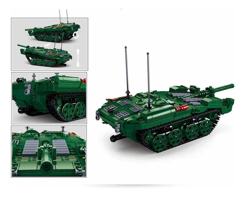 Dahonpa Stridsvagn 103 - Bloque De Construccion Militar (692