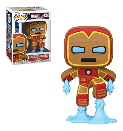 Funko Pop Marvel Gingerbread Iron Man 934