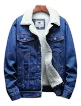 Comprar Abrigos Casaca Jean Piel De Carnero De Hombre 