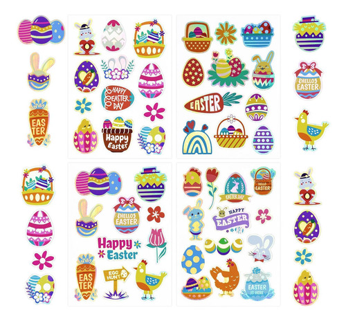 Lindas Pegatinas De Pascua Pegatinas De Pascua Pegatinas De