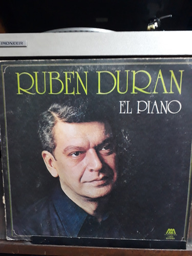 Rubén Durán - El Piano - Disco De Vinilo 