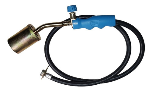 Soldador Soplete Membrana Con Llave De Gas Boca 50mm P/ 3kg