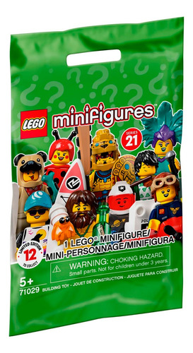 Juguete Lego Minifigura Serie 21 Personaje Azar Niño Niña