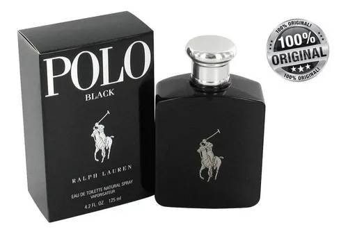 Colonia Ralph Laurent Polo Black Hombre 125ml Edt Original