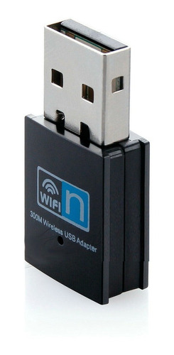 Adaptador Mini Usb Nano Red Inalámbrica Wifi 300mbps 802.11n