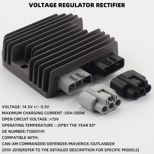 Dasbecan Regulador Rectificador Voltaje Para Am Commander Cc