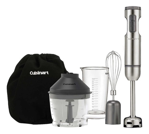 Cuisinart Immersion Licuadora De Mano Con Bolsa De Almacenam