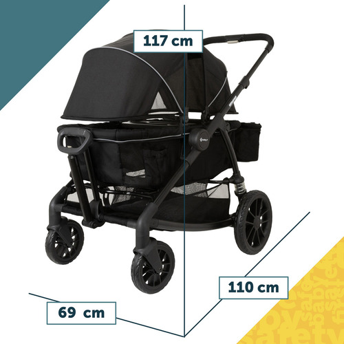 Safety 1st Carriola Wagon For 2