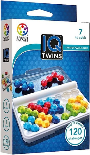 Iq Twins Juego De Lógica Individual Smart Games 120 Retos