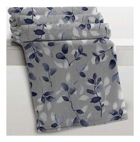 Manta Home Design Microfibra Cobertor Casal King 2,20 X 2,40 Cor Valentina