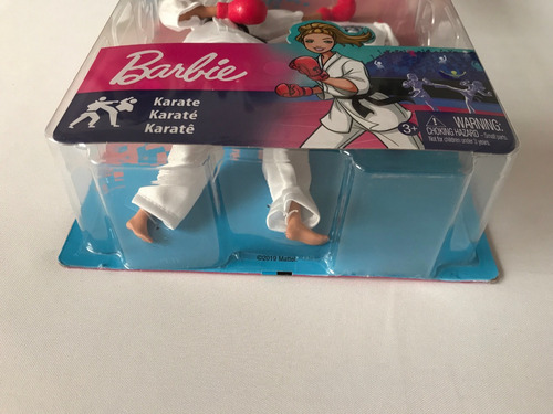 Barbie Taekwondo Olimpiadas 2020 Karate Taekwondoina Mattel (Usado)