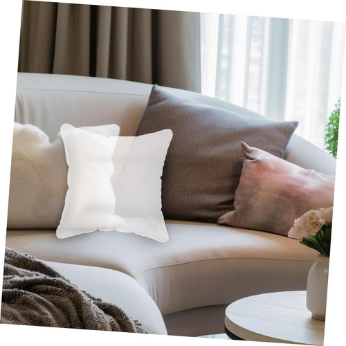 Almohada Inflable Transparente Cómoda Para Camping Y Viajes