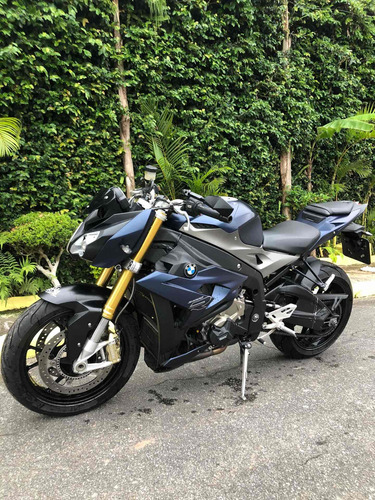 Bmw S1000r 2014 Naked Bmw Azul Aceito Troca